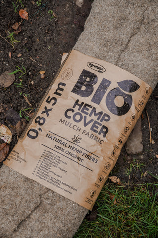 Telo pacciamatura in canapa