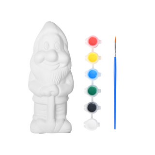 Nano da giardino con set di cartelli