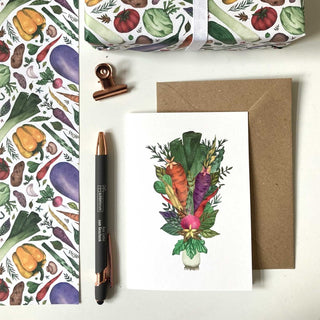 Carta regalo 'Bouquet Orto' A6