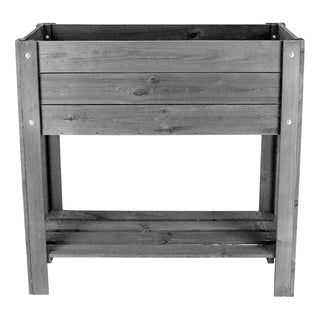 Tavolo di coltivazione per balcone/terrazza in legno S