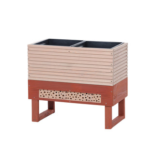 Tavolo da coltivazione + hotel per insetti M