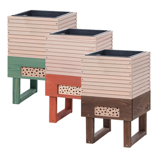 Tavolo da coltivazione + hotel per insetti S