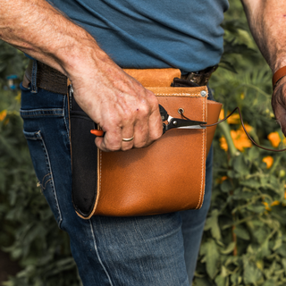 Borsa a sacchetto in pelle