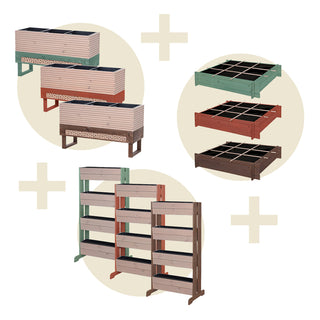 Orto da terrazza grande