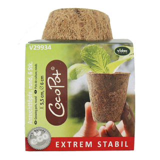 Vasetti in cocco 6cm rotondi (6)