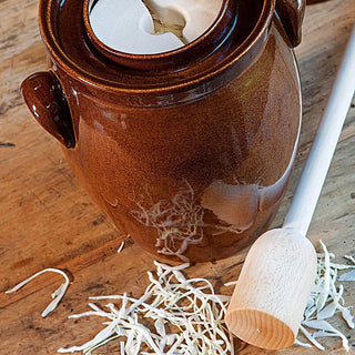 Vaso per crauti tradizionale 5L (incl. pesi in pietra)