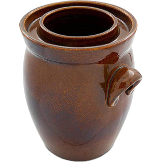 Vaso per crauti tradizionale 5L (incl. pesi in pietra)