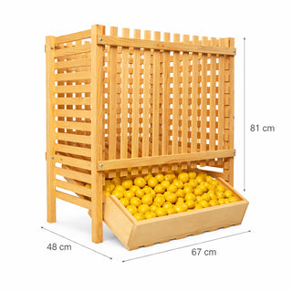 Cassa per patate in legno 50kg