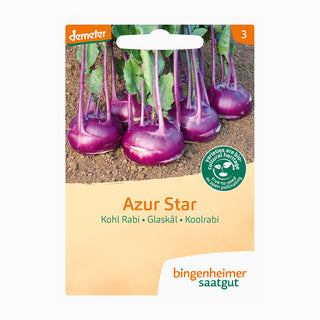 Bingenheimer Saatgut Koolrabi Azur Star