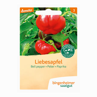 Bingenheimer Saatgut Paprika Liebesapfel