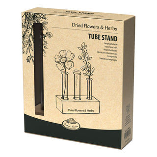 Tubetti per fiori ed erbe aromatiche in legno M