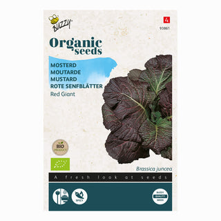 Buzzy Organic Mosterd Red Giant 93861