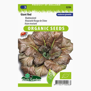 Sluis Garden Bladmosterd Red Giant SL0206