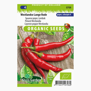 Sluis Garden Peper Westlandse lange rode SL0708